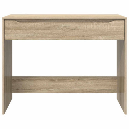 vidaXL Desk with Drawer Sonoma Oak 100 x 50 x 78 cm Engineered Wood