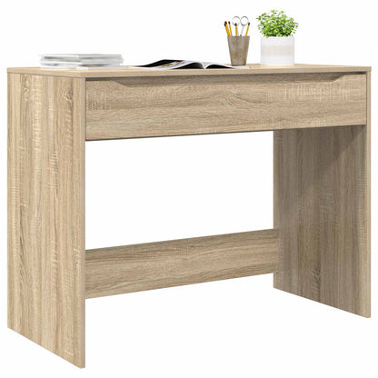 vidaXL Desk with Drawer Sonoma Oak 100 x 50 x 78 cm Engineered Wood