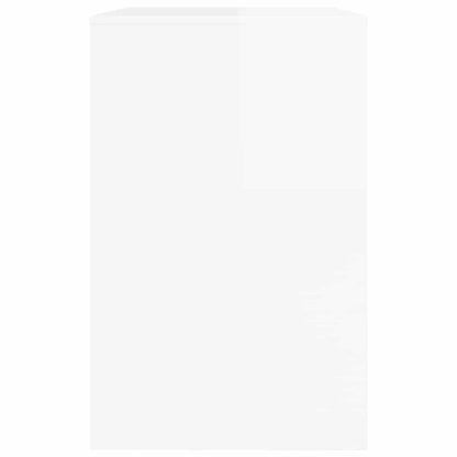 vidaXL Desk High Gloss White 100 x 50 x 78 cm Engineered Wood