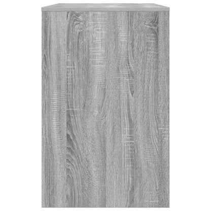 vidaXL Desk with Drawer Grey Sonoma 100 x 50 x 78 cm Engineered Wood