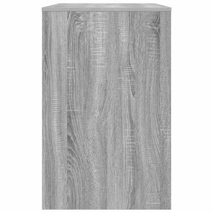 vidaXL Desk with Drawer Grey Sonoma 100 x 50 x 78 cm Engineered Wood