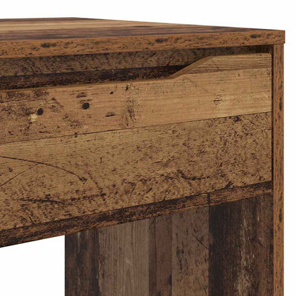 vidaXL Desk with Drawer Old Wood 100 x 50 x 78 cm Engineered Wood