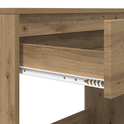 vidaXL Desk with Drawer Artisan Oak Engineered Wood 100 x 50 x 78 cm