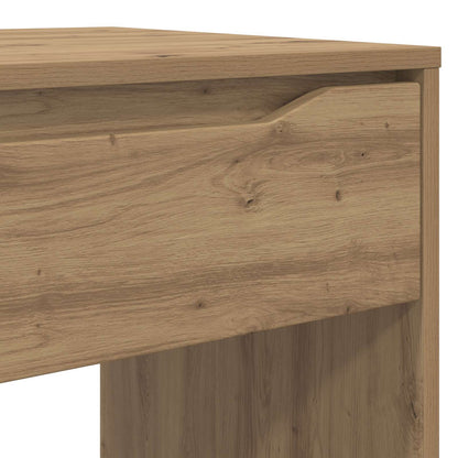 vidaXL Desk with Drawer Artisan Oak Engineered Wood 100 x 50 x 78 cm