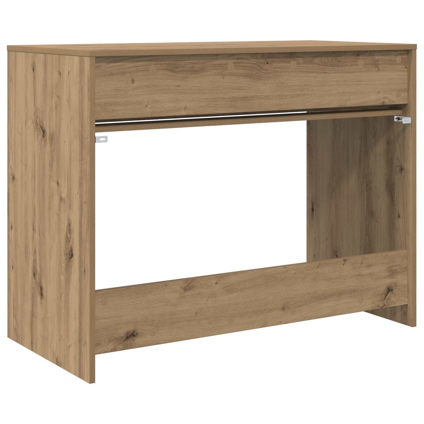 vidaXL Desk with Drawer Artisan Oak Engineered Wood 100 x 50 x 78 cm