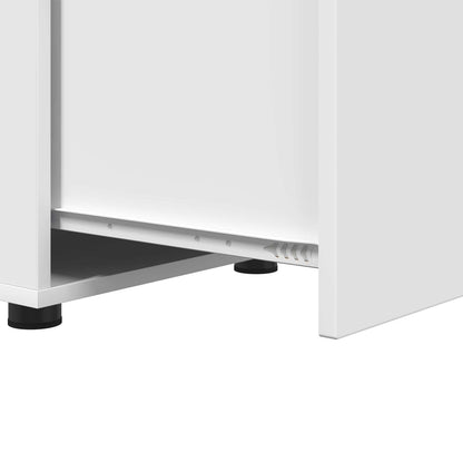 vidaXL Bathroom Cabinet White 40.5 x 40 x 44 cm Engineered Wood