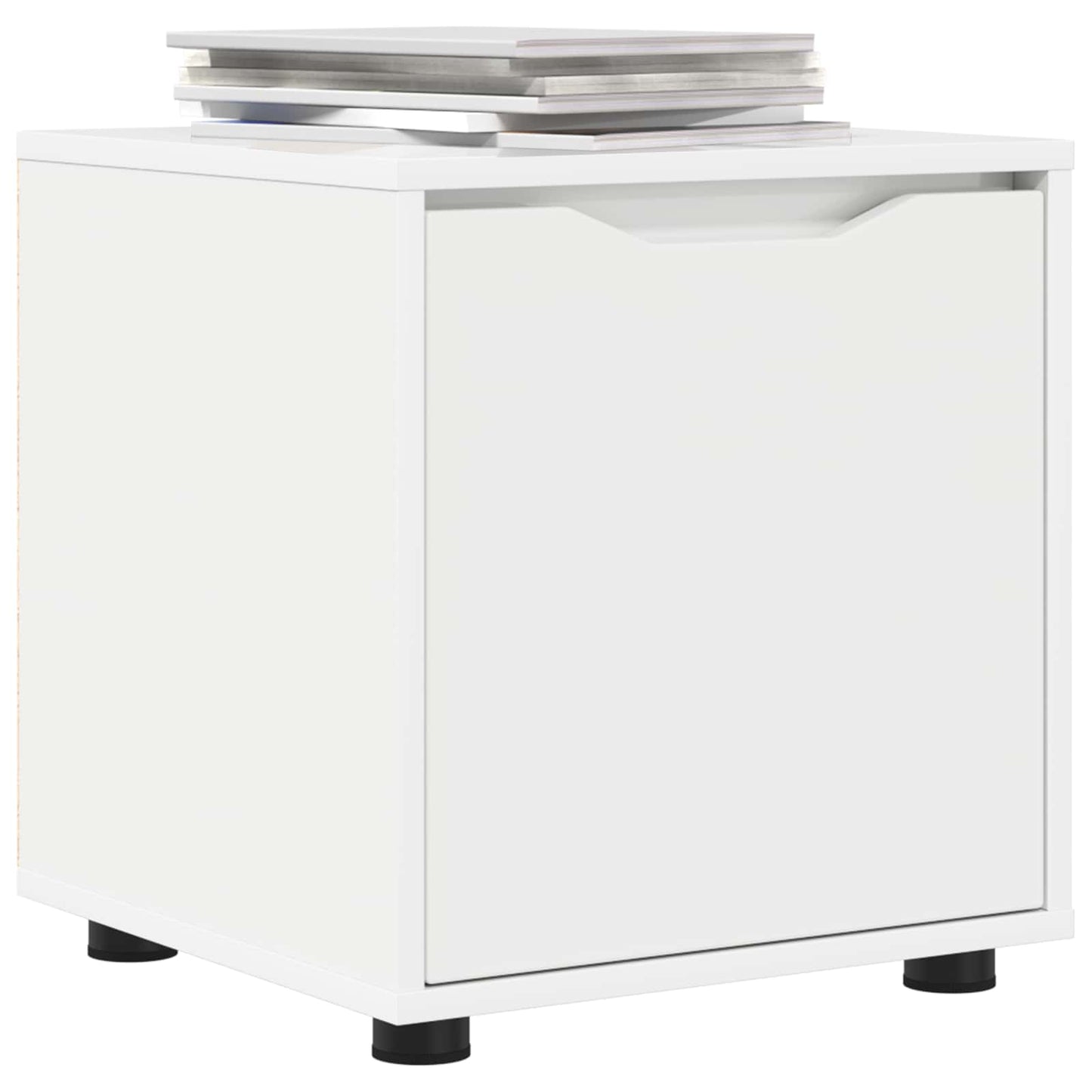 vidaXL Bathroom Cabinet White 40.5 x 40 x 44 cm Engineered Wood