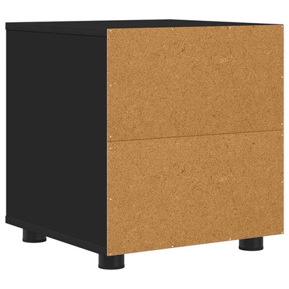 vidaXL Bathroom Cabinet Black 40.5 x 40 x 44 cm Engineered Wood
