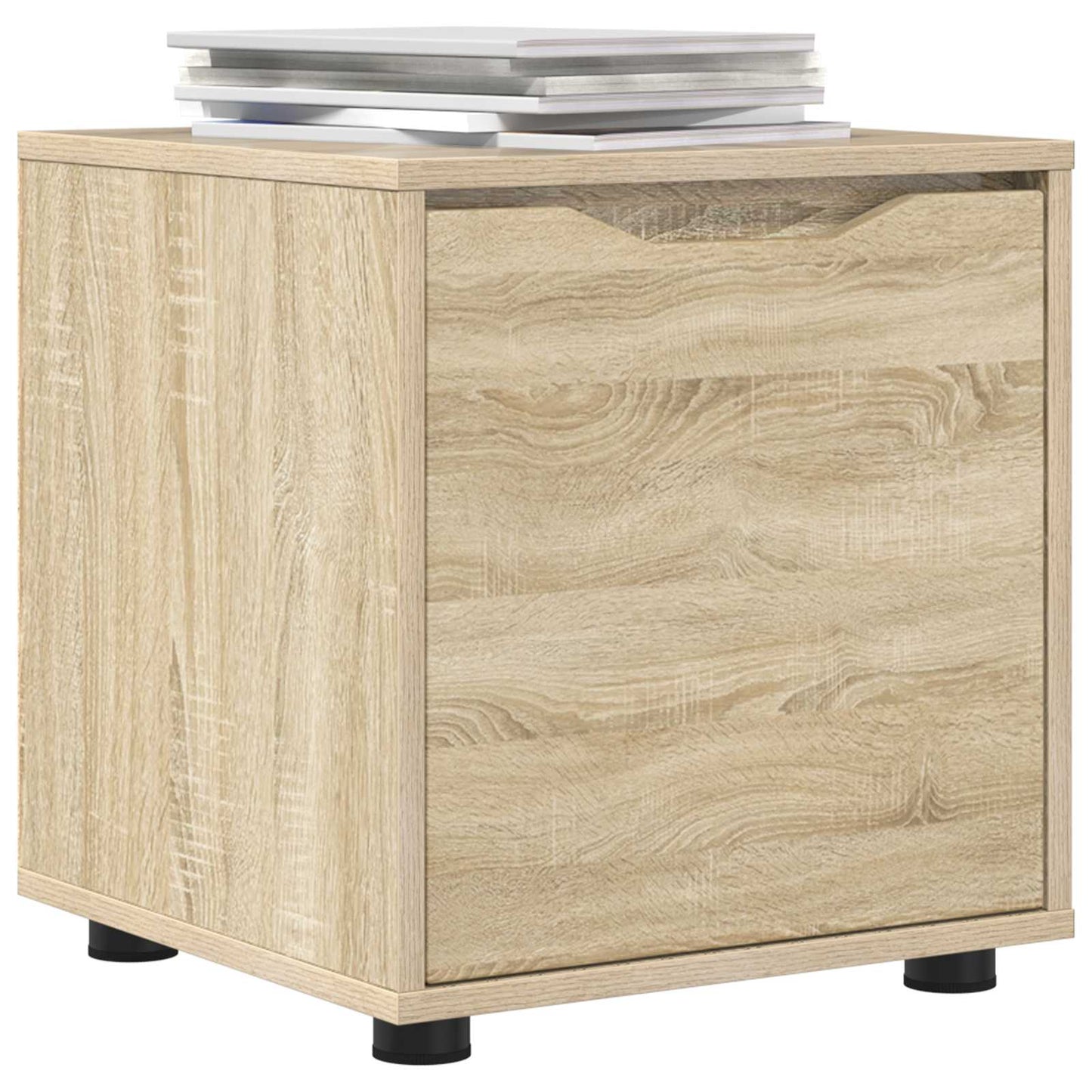 vidaXL Bathroom Cabinet Sonoma Oak 40.5 x 40 x 44 cm Engineered Wood