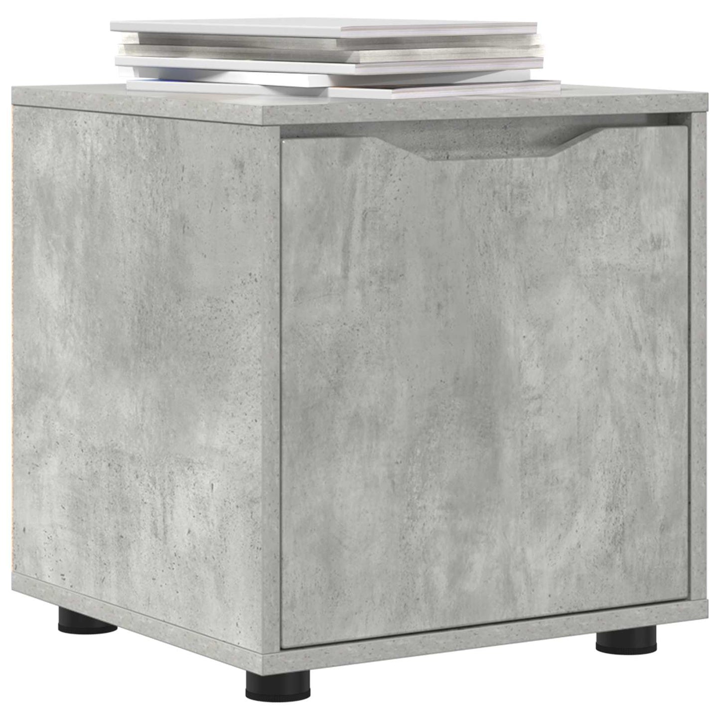 vidaXL Bathroom Cabinet Concrete Grey 40.5 x 40 x 44 cm
