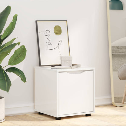 vidaXL Bathroom Cabinet High Gloss White 40.5 x 40 x 44 cm