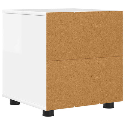 vidaXL Bathroom Cabinet High Gloss White 40.5 x 40 x 44 cm