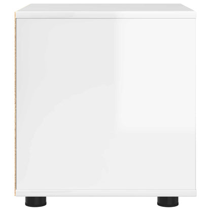 vidaXL Bathroom Cabinet High Gloss White 40.5 x 40 x 44 cm