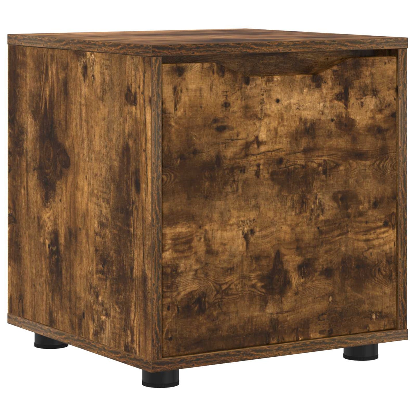 vidaXL Bathroom Cabinet Smoked Oak 40.5 x 40 x 44 cm Engineered Wood