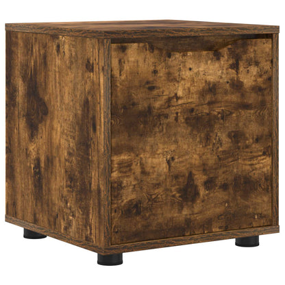 vidaXL Bathroom Cabinet Smoked Oak 40.5 x 40 x 44 cm Engineered Wood