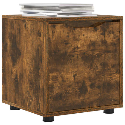 vidaXL Bathroom Cabinet Smoked Oak 40.5 x 40 x 44 cm Engineered Wood