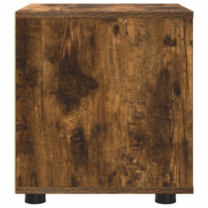 vidaXL Bathroom Cabinet Smoked Oak 40.5 x 40 x 44 cm Engineered Wood