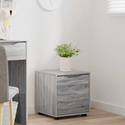 vidaXL Bathroom Cabinet Grey Sonoma 40.5 x 40 x 44 cm Engineered Wood