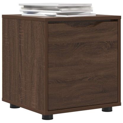 vidaXL Bathroom Cabinet Brown Oak 40.5 x 40 x 44 cm Engineered Wood