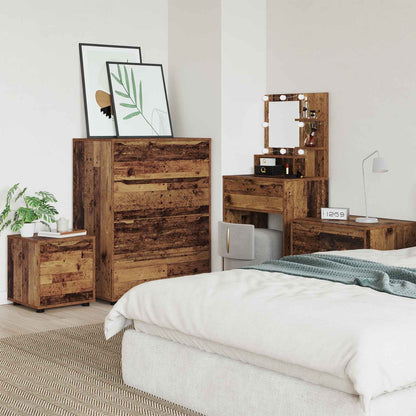 vidaXL Bathroom Cabinet Old Wood 40.5 x 40 x 44 cm Engineered Wood