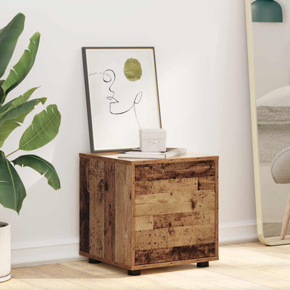 vidaXL Bathroom Cabinet Old Wood 40.5 x 40 x 44 cm Engineered Wood