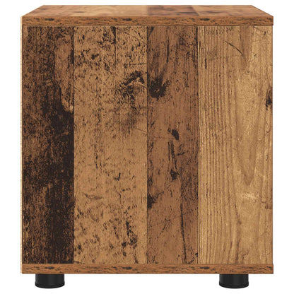 vidaXL Bathroom Cabinet Old Wood 40.5 x 40 x 44 cm Engineered Wood