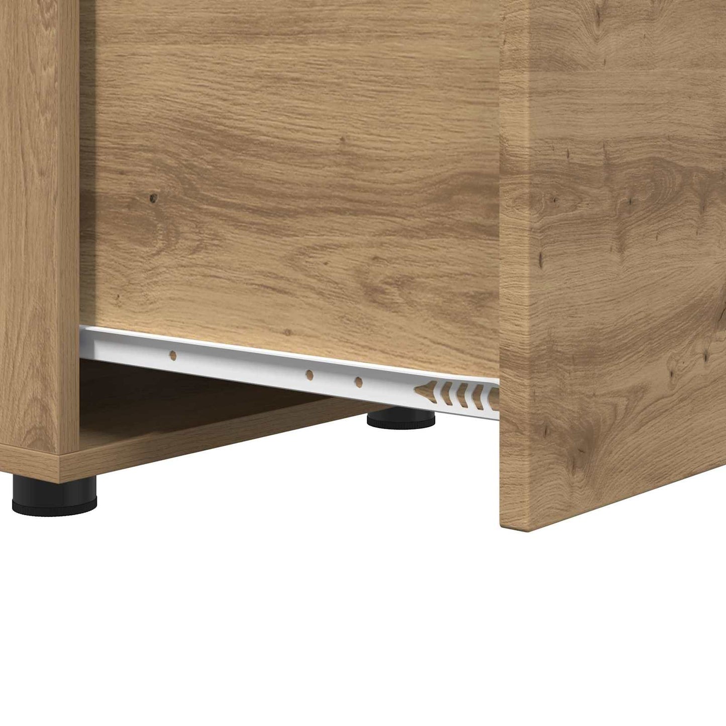 vidaXL Bathroom Cabinet 40.5 x 40 x 44 cm Engineered Wood Artisan Oak