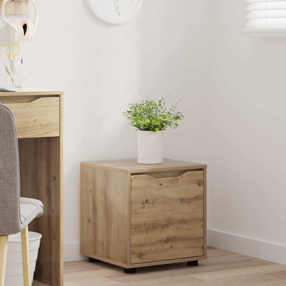vidaXL Bathroom Cabinet 40.5 x 40 x 44 cm Engineered Wood Artisan Oak