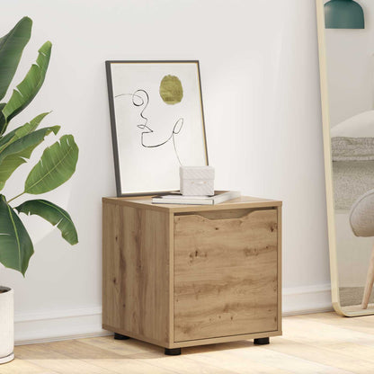 vidaXL Bathroom Cabinet 40.5 x 40 x 44 cm Engineered Wood Artisan Oak