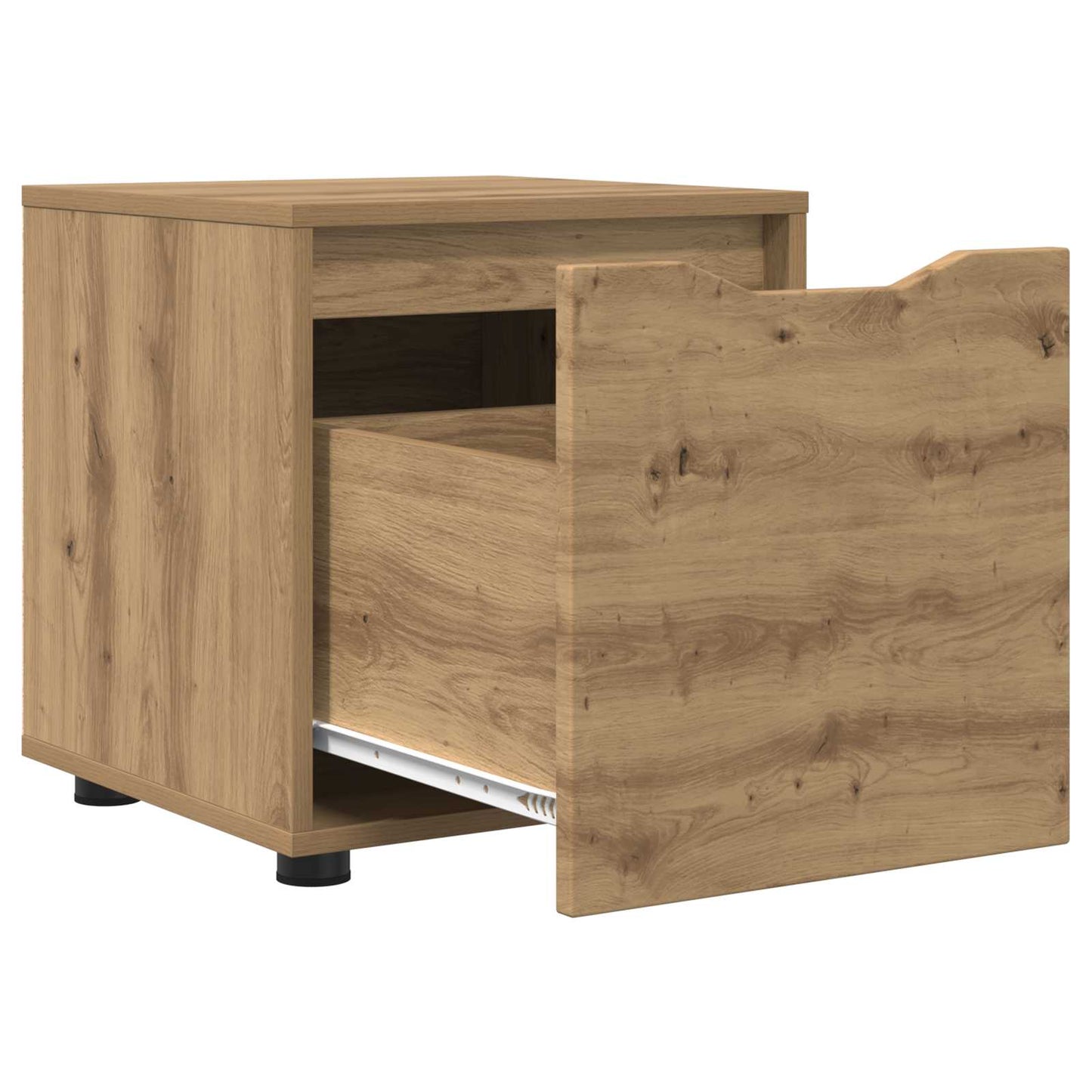 vidaXL Bathroom Cabinet 40.5 x 40 x 44 cm Engineered Wood Artisan Oak