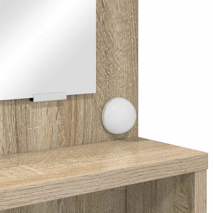 vidaXL Bedroom Dressing Tables Sonoma Oak 80 x 39.6 x 135 cm
