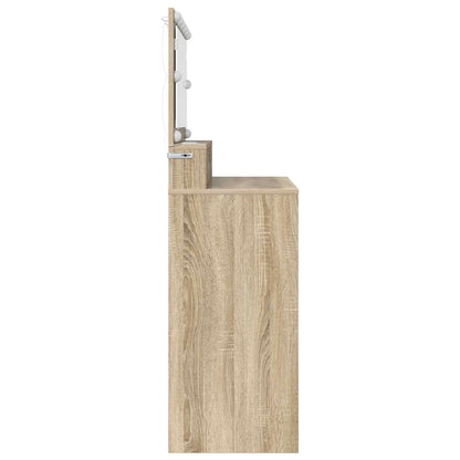 vidaXL Bedroom Dressing Tables Sonoma Oak 80 x 39.6 x 135 cm