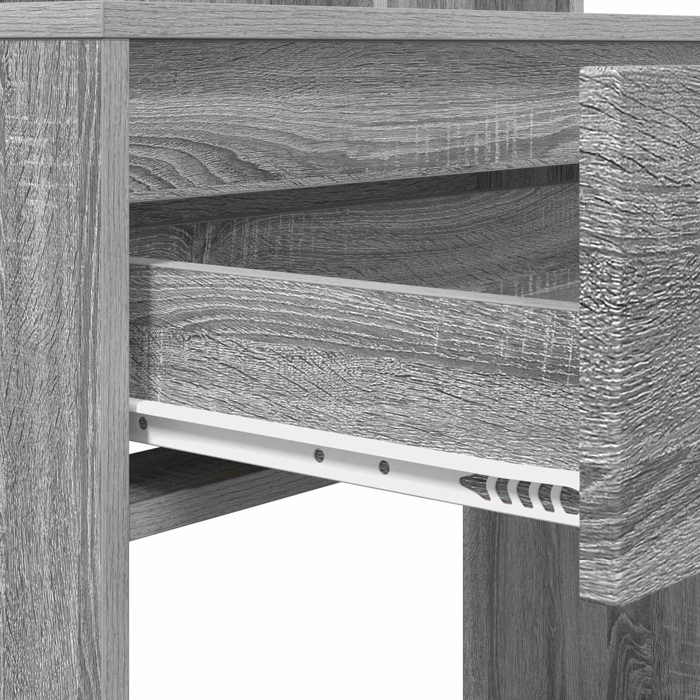 vidaXL Bedroom Dressing Tables Grey Sonoma 80 x 39.6 x 135 cm