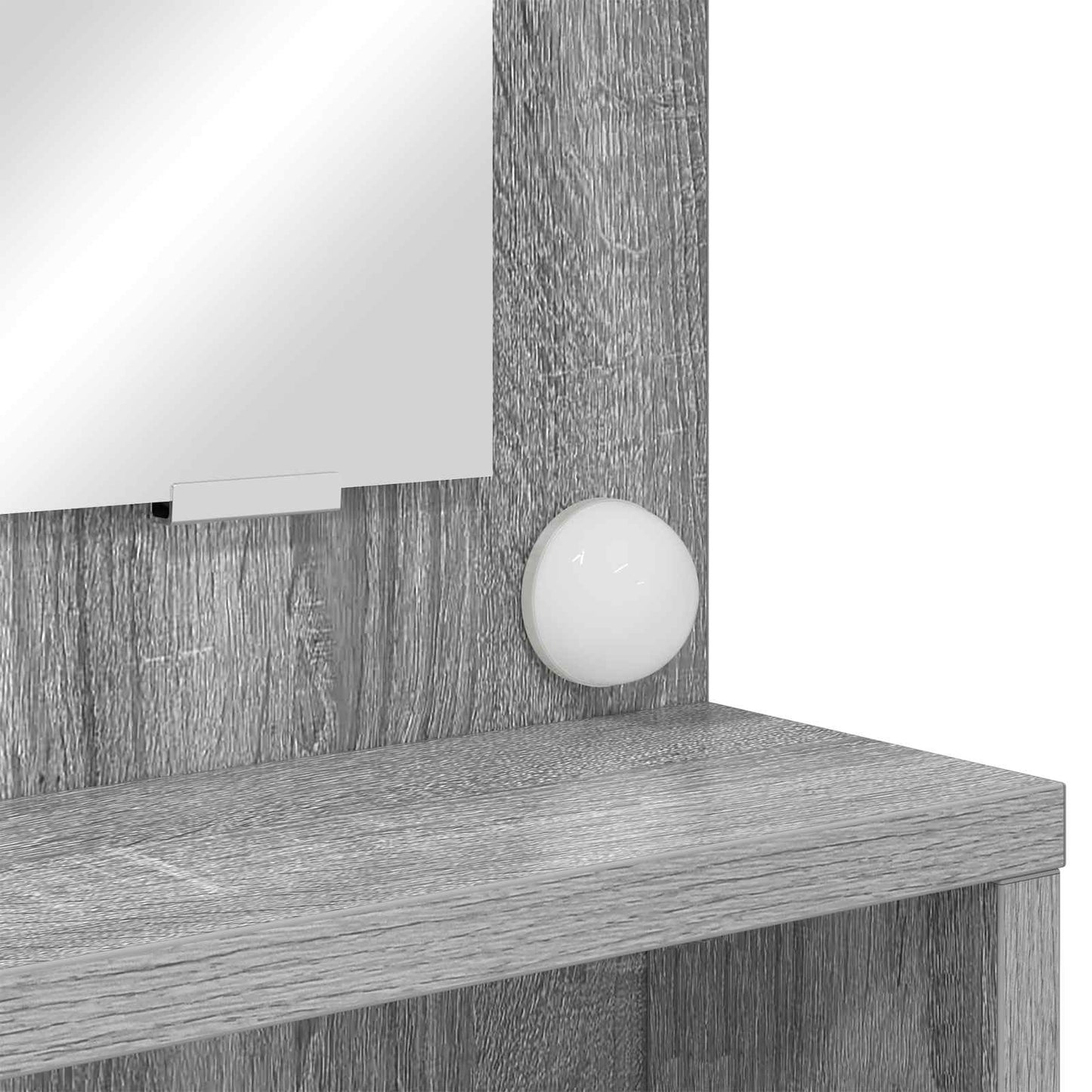 vidaXL Bedroom Dressing Tables Grey Sonoma 80 x 39.6 x 135 cm