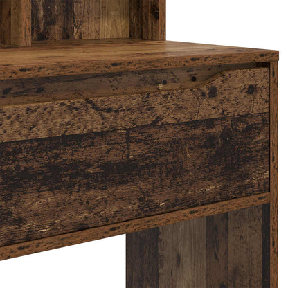 vidaXL Bedroom Dressing Tables with Drawer Old Wood 80 x 39.6 x 135 cm