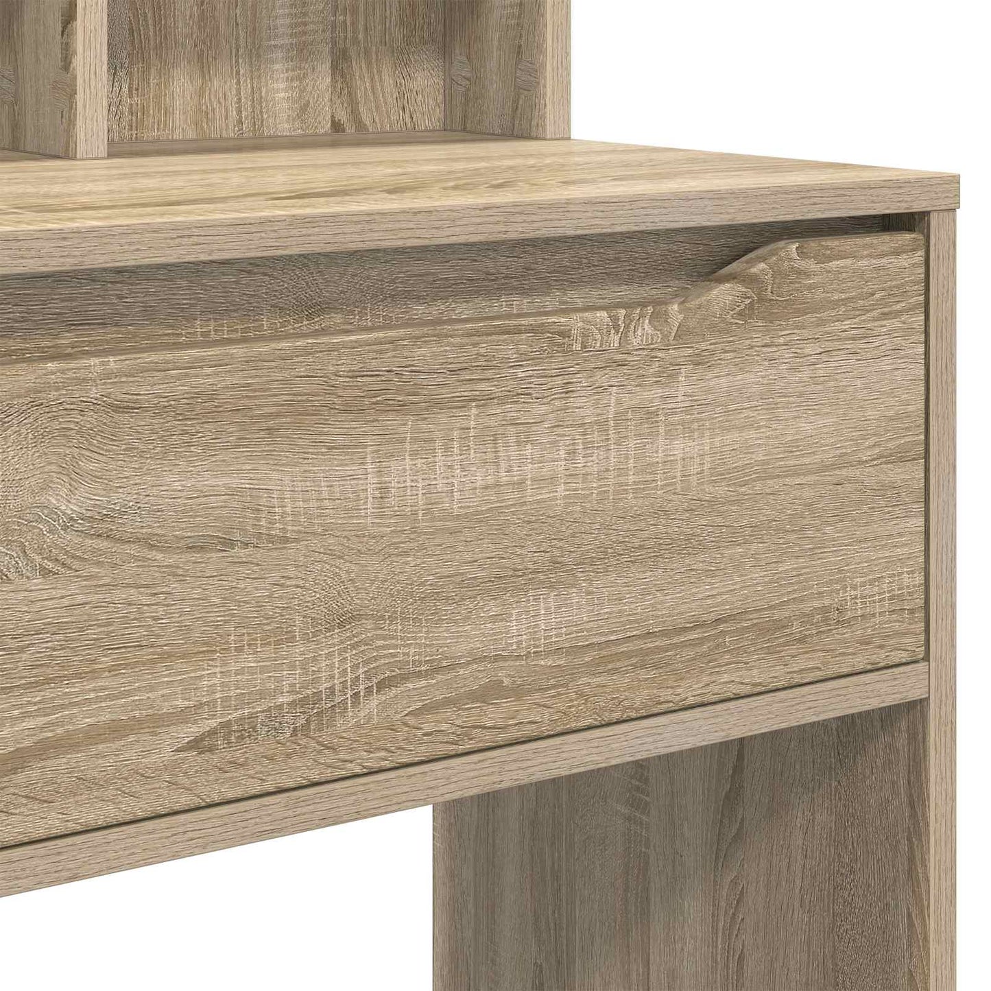 vidaXL Bedroom Dressing Tables Sonoma Oak 80 x 39.6 x 135 cm