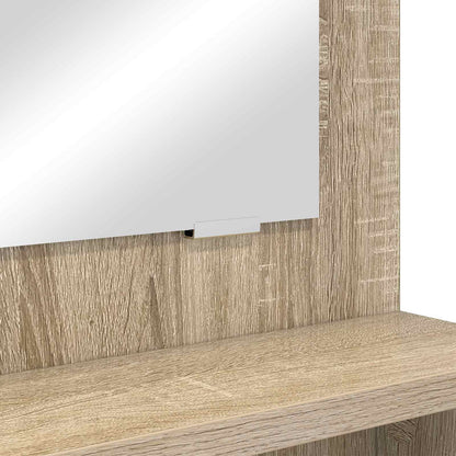 vidaXL Bedroom Dressing Tables Sonoma Oak 80 x 39.6 x 135 cm