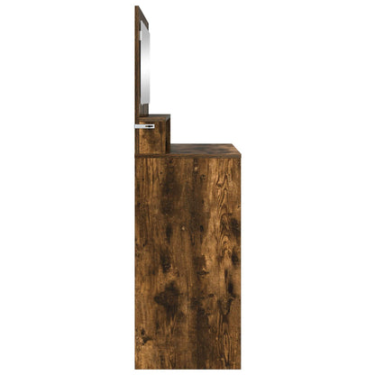 vidaXL Bedroom Dressing Tables Smoked Oak 80 x 39.6 x 135 cm