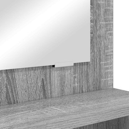 vidaXL Bedroom Dressing Tables Grey Sonoma 80 x 39.6 x 135 cm