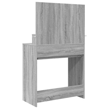vidaXL Bedroom Dressing Tables Grey Sonoma 80 x 39.6 x 135 cm