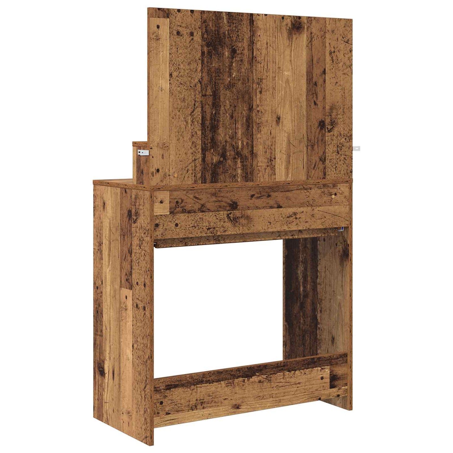 vidaXL Bedroom Dressing Tables with Drawer Old Wood 80 x 39.6 x 135 cm