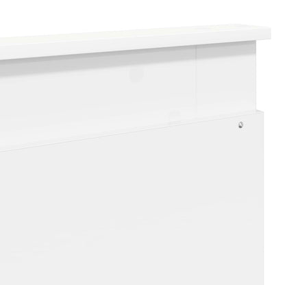 vidaXL Headboard with Headboard White 200 cm Engineered Wood