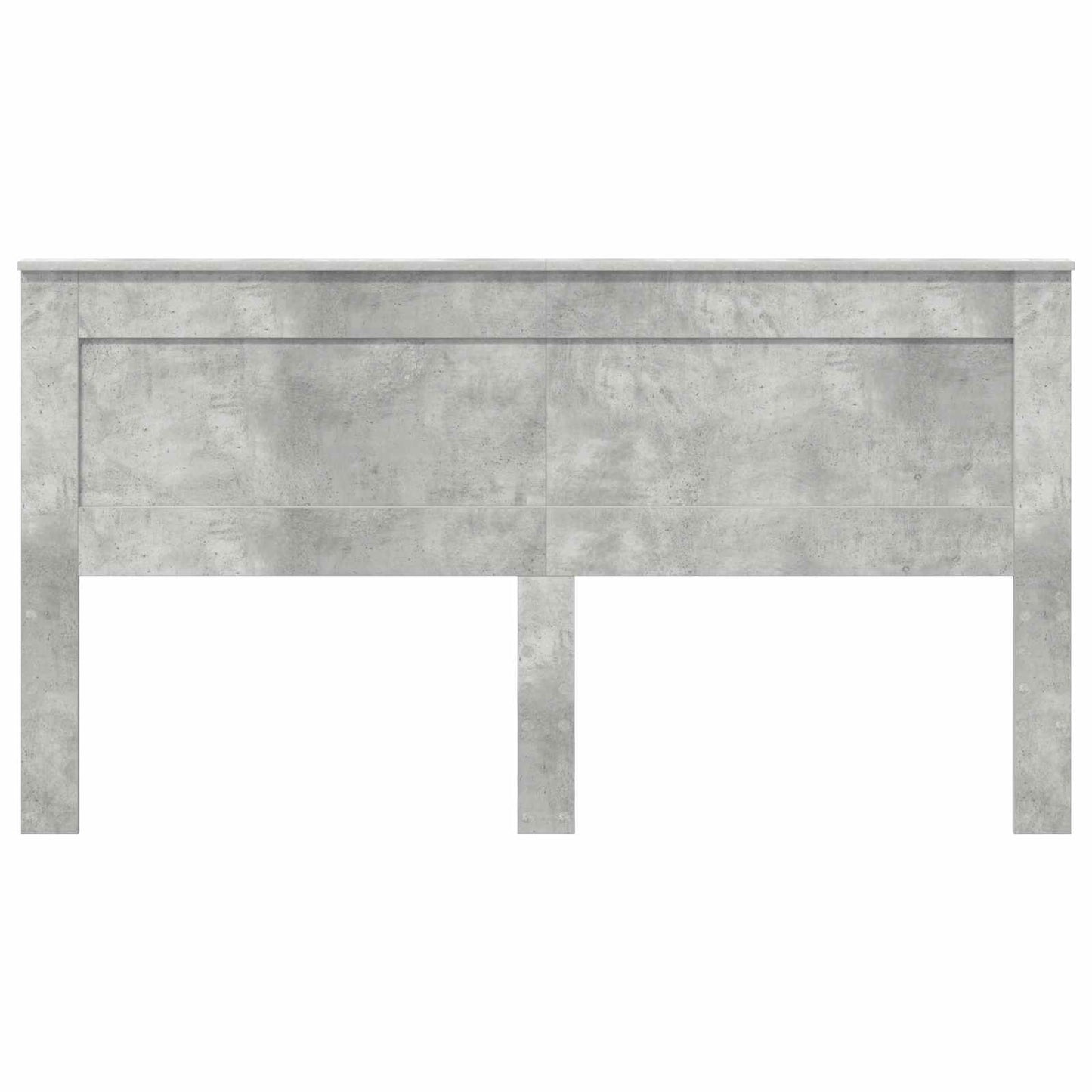 vidaXL Headboard with Headboard Concrete Grey 180 cm Engineered Wood