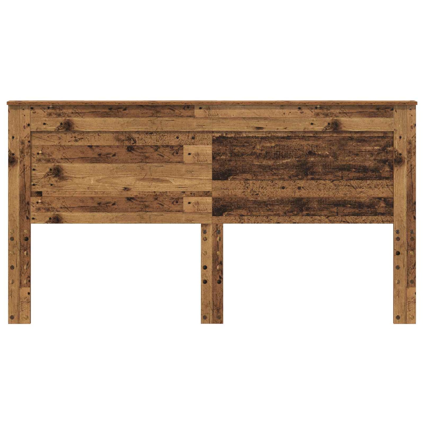 vidaXL Headboard with Headboard Old Wood 180 cm Engineered Wood