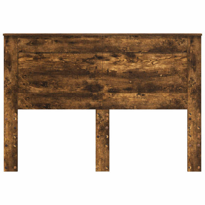 vidaXL Headboard with Headboard Smoked Oak 150 cm Engineered Wood