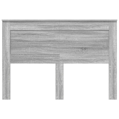 vidaXL Headboard with Headboard Grey Sonoma 140 cm Engineered Wood