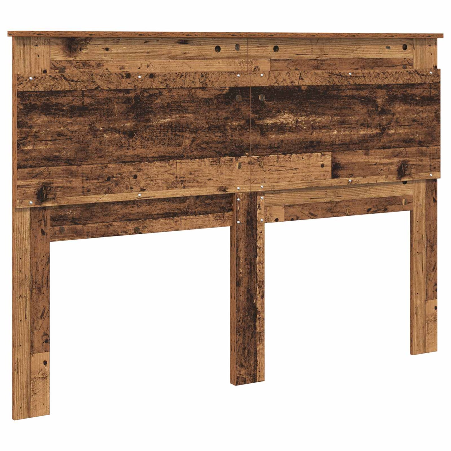 vidaXL Headboard with Headboard Old Wood 140 cm Engineered Wood