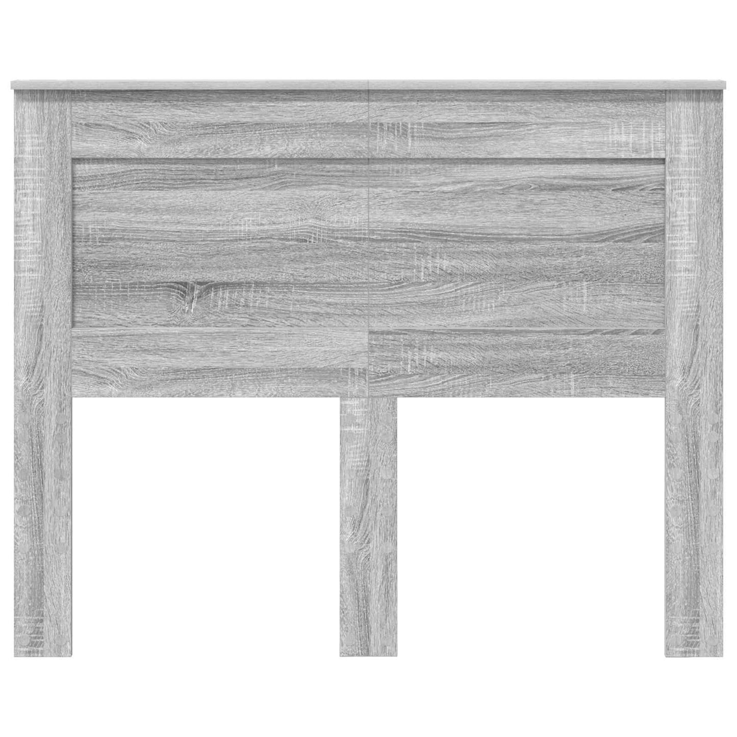 vidaXL Headboard with Headboard Grey Sonoma 135 cm Engineered Wood
