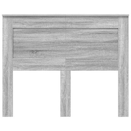 vidaXL Headboard with Headboard Grey Sonoma 135 cm Engineered Wood