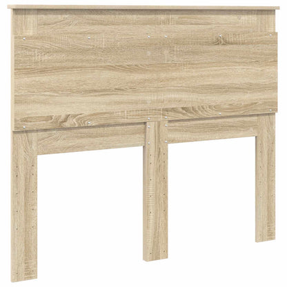 vidaXL Headboard with Headboard Sonoma Oak 120 cm Engineered Wood